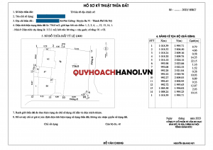 Đo đạc địa chính Hà Nội 2023 mẫu 2